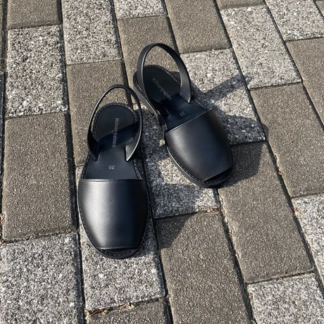 minorquines レザーバックストラップサンダル Men's