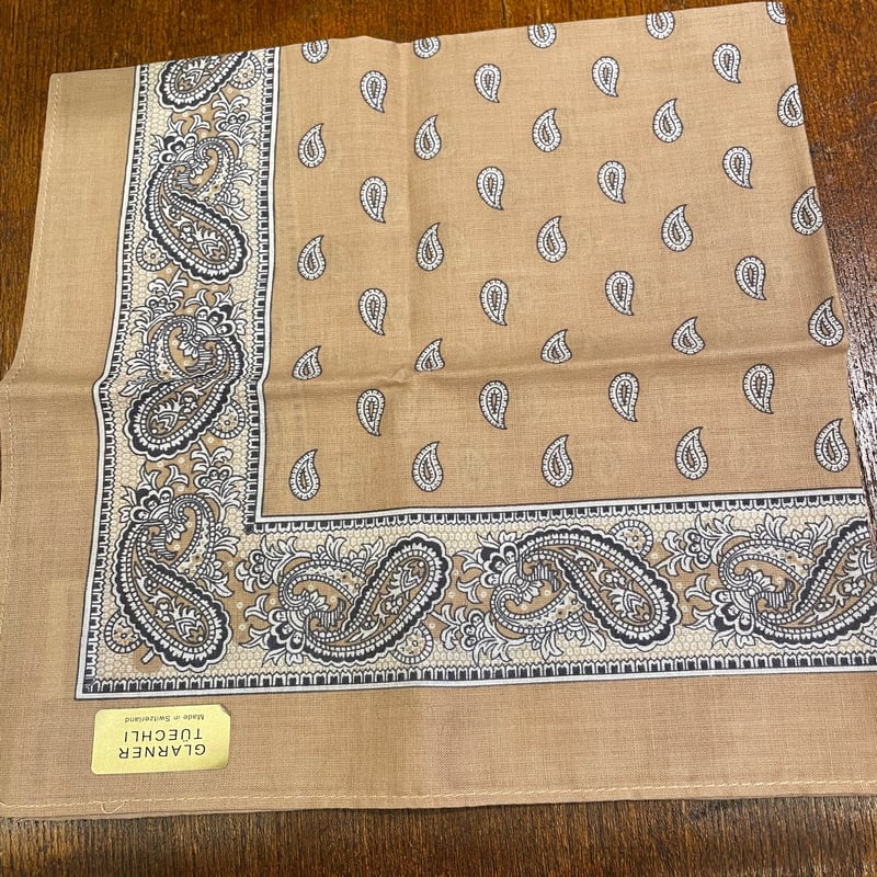 Classicペイズリー Swiss バンダナ ハンカチ | THE M.B