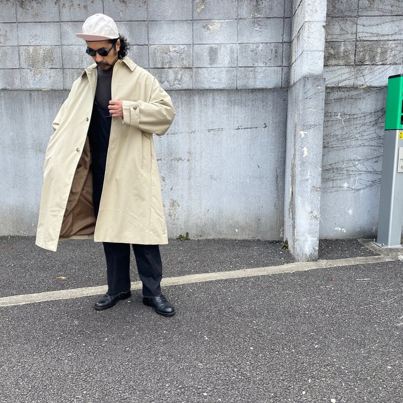 ONE FIFTH コットンナイロン ステンカラーコート | THE M.B