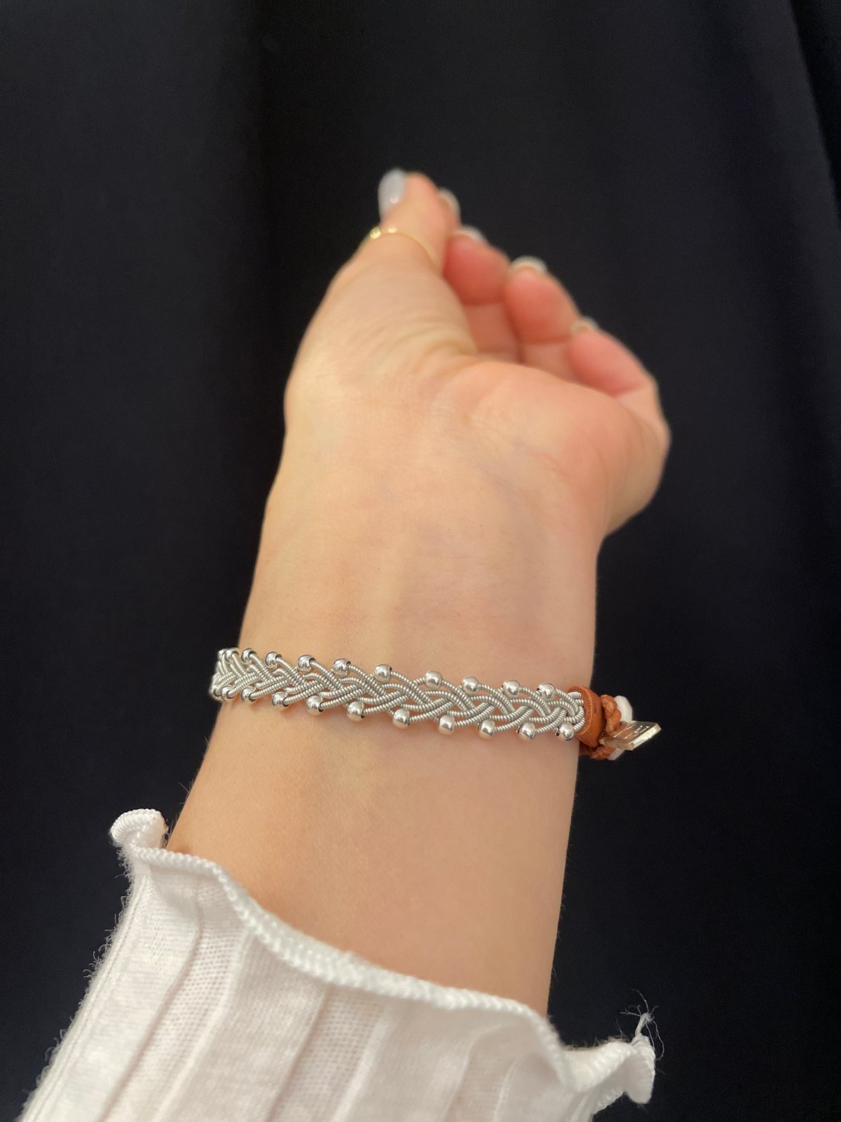 ▼YOHEI NOGUCHI レザー　ブレスレット　箱付き　美品 ▽YOHEI NOGUCHI レザー ブレスレット 箱付き 美品 - メルカリ