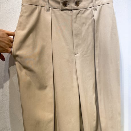 otoユニセックス タック美パンツ