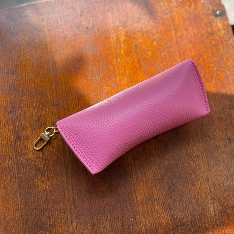 ITALY Leather メガネサングラスケース