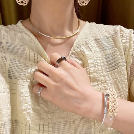 SIRI SIRI ARABESQUE 籐ラタンピアス