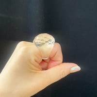 Siri Siri TARO HORIUCHI ガラス リング SIRI SIRI × TARO HORIUCHI MELTED STONE RING
