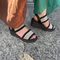 カルザノールウェッジソールナミナミサンダル