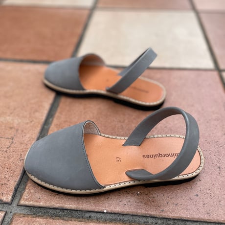 minorquines レザーバックストラップサンダル　Women's