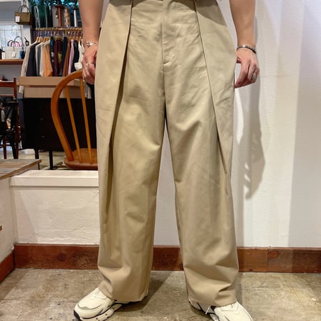 otoユニセックス タック美パンツ