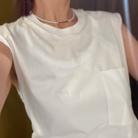 ALWEL スリーブレスポケットT