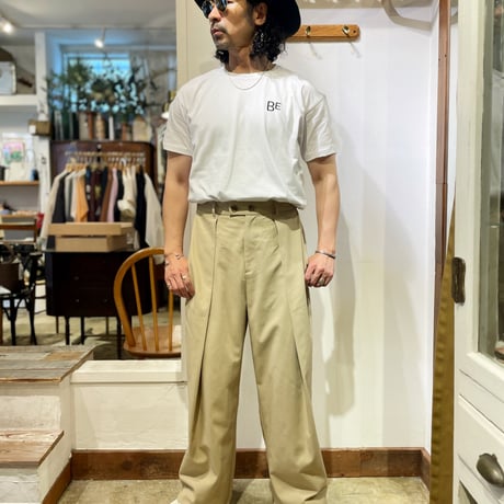 otoユニセックス タック美パンツ