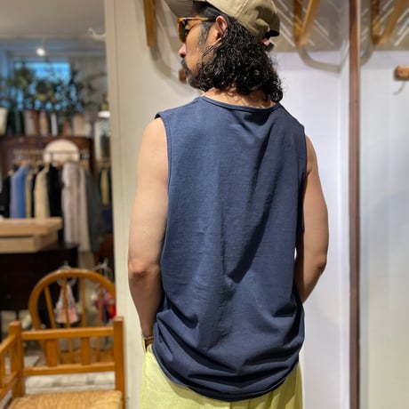 ANDER ピグメント加工 タンクトップ