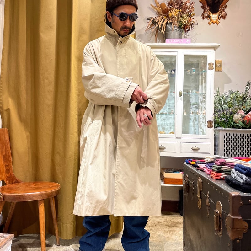 ONE FIFTH コットンナイロン ステンカラーコート | THE M.B