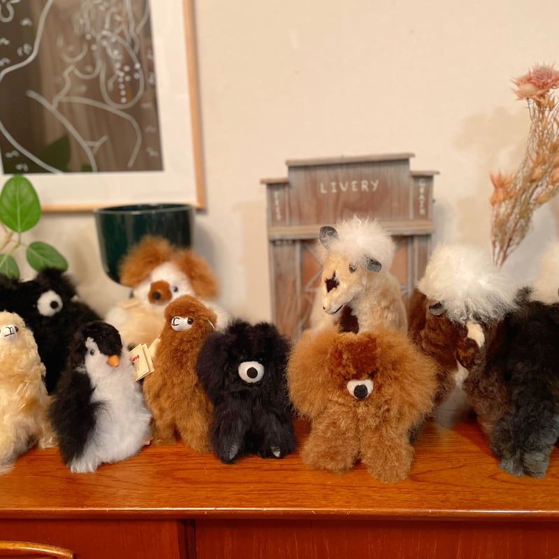 UK COZY ペンギン リアルアルパカファー | THE M.B