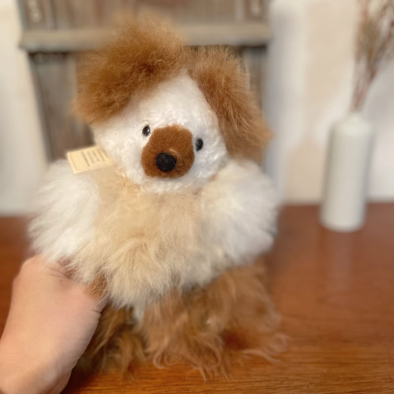 UK ライオンとクマ リアルアルパカファー | THE M.B