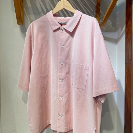 BASISBROEK BOXサイドZIPシアサッカーストラップシャツ