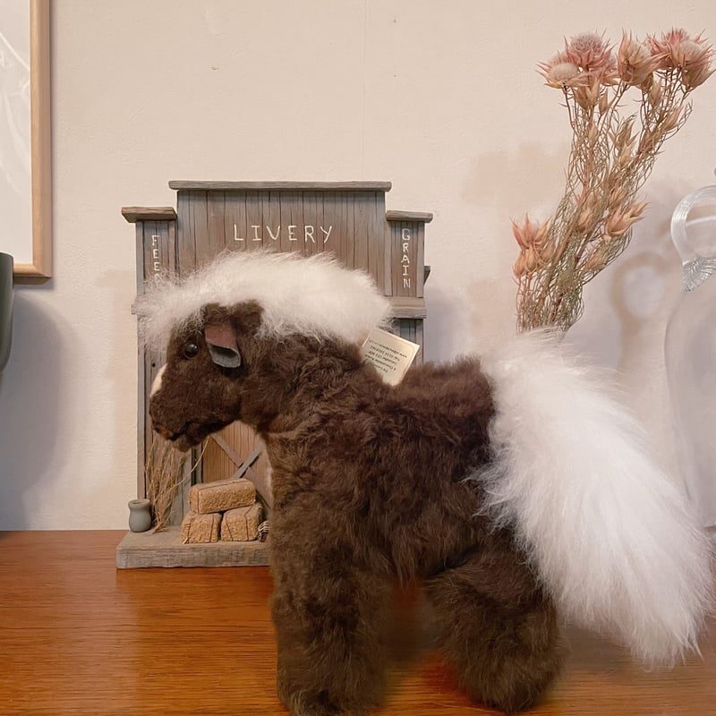 UK COZY お馬 リアルアルパカファー | THE M.B