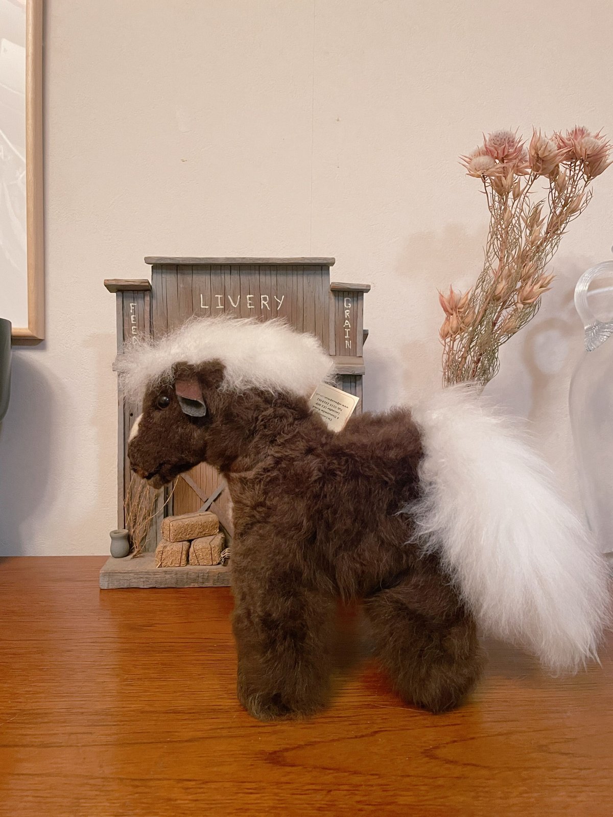 UK COZY お馬 リアルアルパカファー | THE M.B