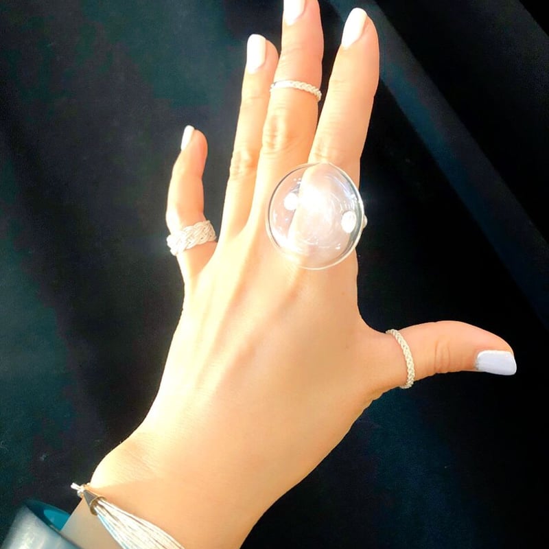SIRI SIRI × TARO HORIUCHI MELTED STONE RING （R