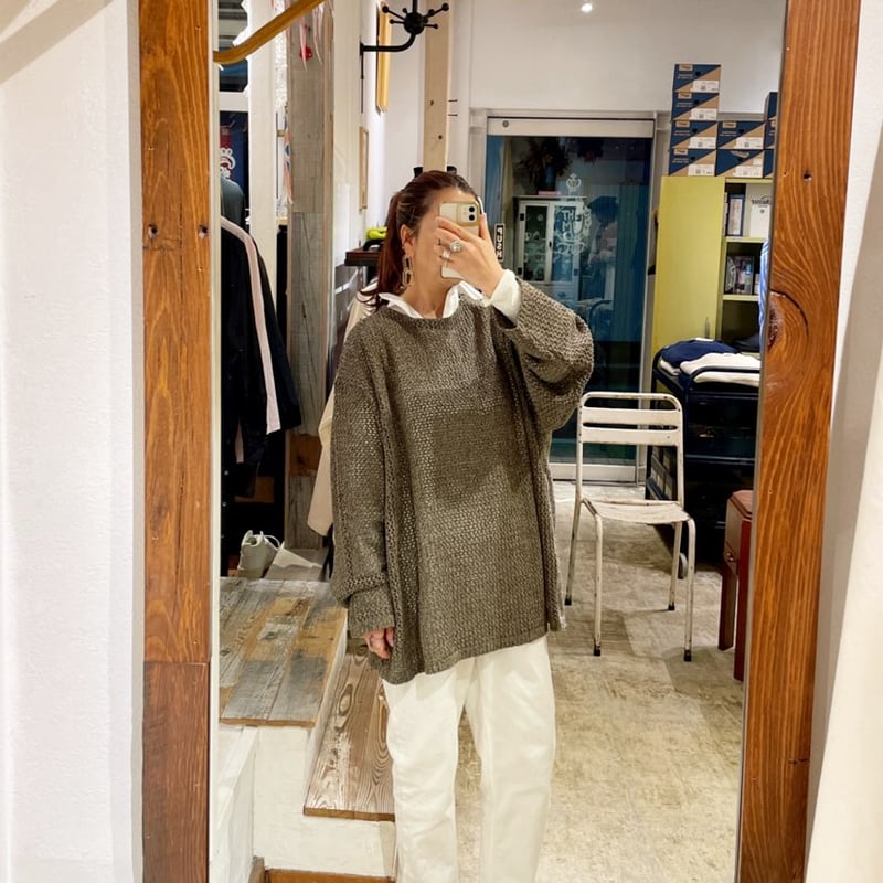 AGNONA アニオナシルクメッシュニット AGNONA アニオナシルクメッシュニット AGNONA アニオナシルク