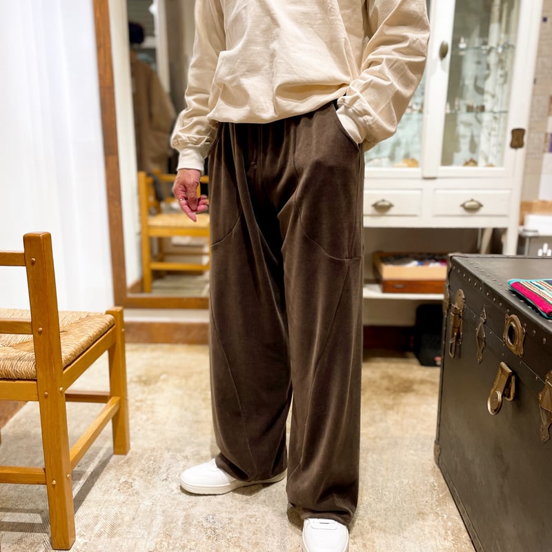 【未使用_size38】アエレ ベロア パンツ ANDERベロアパンツ（Women's） | THE M.B