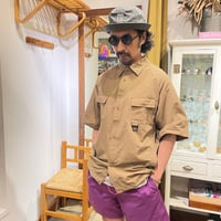 イギリス スポーツナイロン半袖シャツ