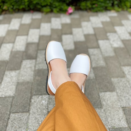 minorquines レザーバックストラップサンダル　Women's