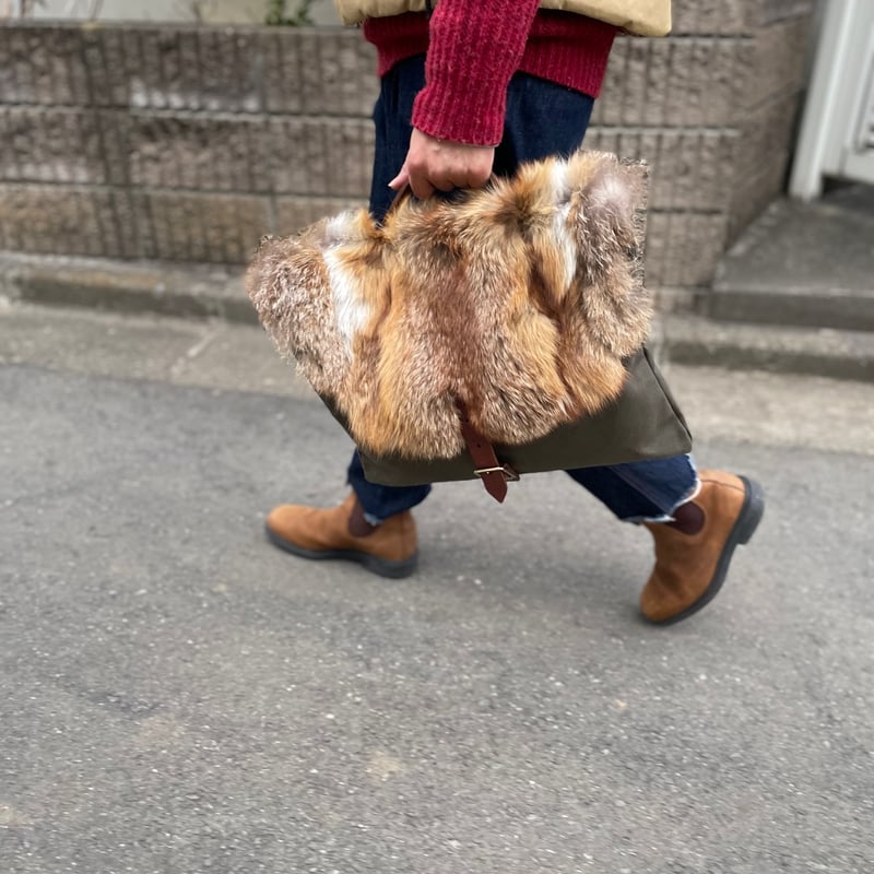 SEIL MARSCHALL FOX FUR BRIEFCASE | THE M.B