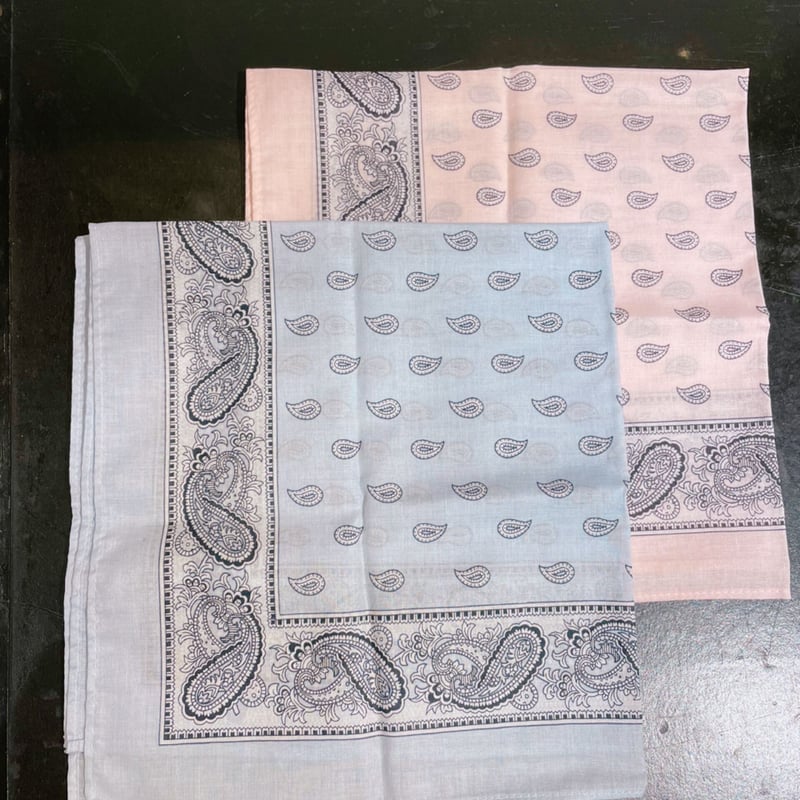 Classicペイズリー Swiss バンダナ ハンカチ | THE M.B