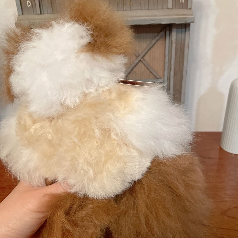 UK ライオンとクマ リアルアルパカファー | THE M.B