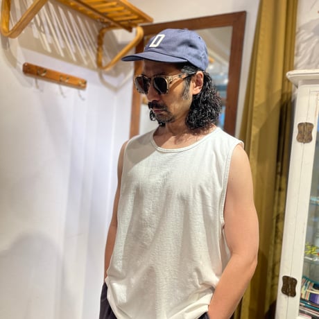 ANDER ピグメント加工 タンクトップ