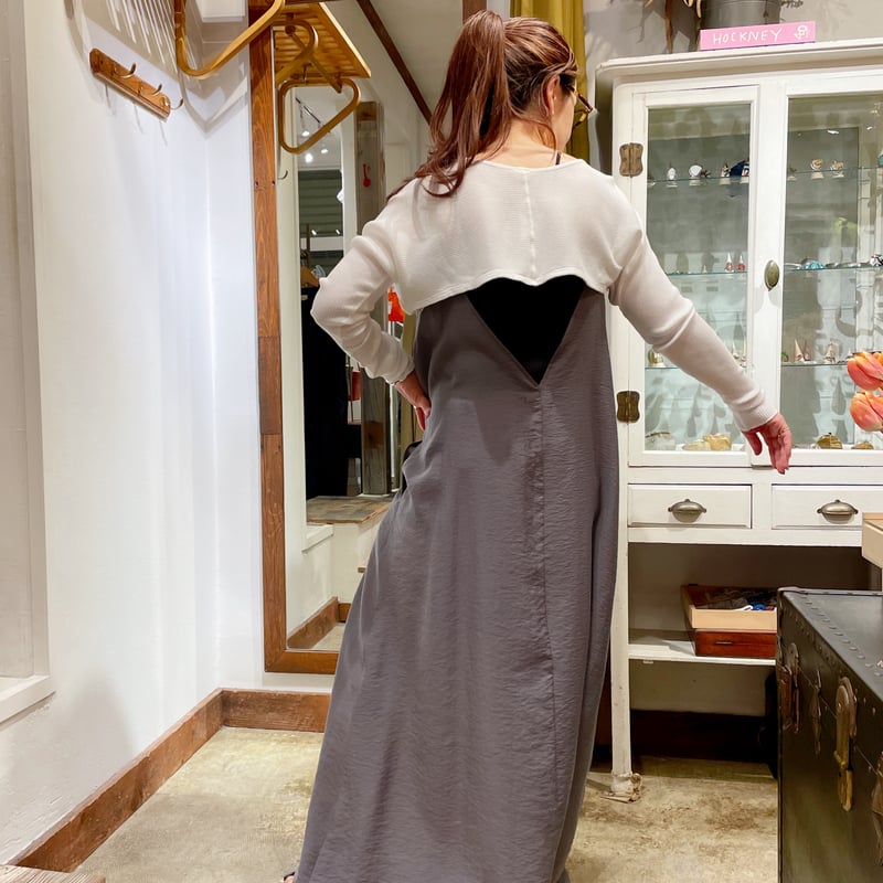 oto深Vシルキーキャミワンピース | THE M.B