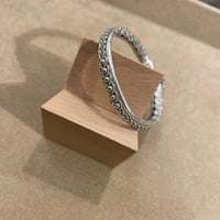 MB別注SILVER 中央つぶつぶ　細ブレスレット　YOHEI NOGUCHI