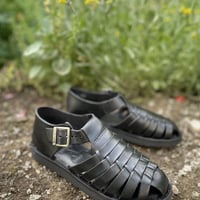Men's USA×Mexico レザーワラチサンダル