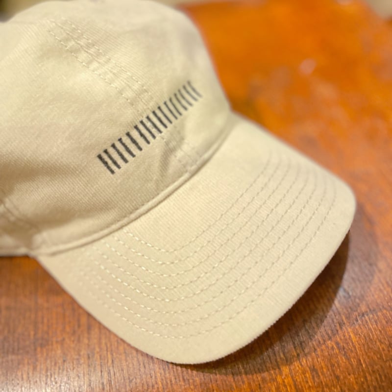 unfeigned バーコード刺繍オーガニックコーディロイCAP | THE M.B