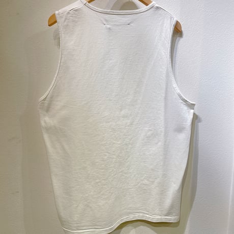 ANDER ピグメント加工 タンクトップ