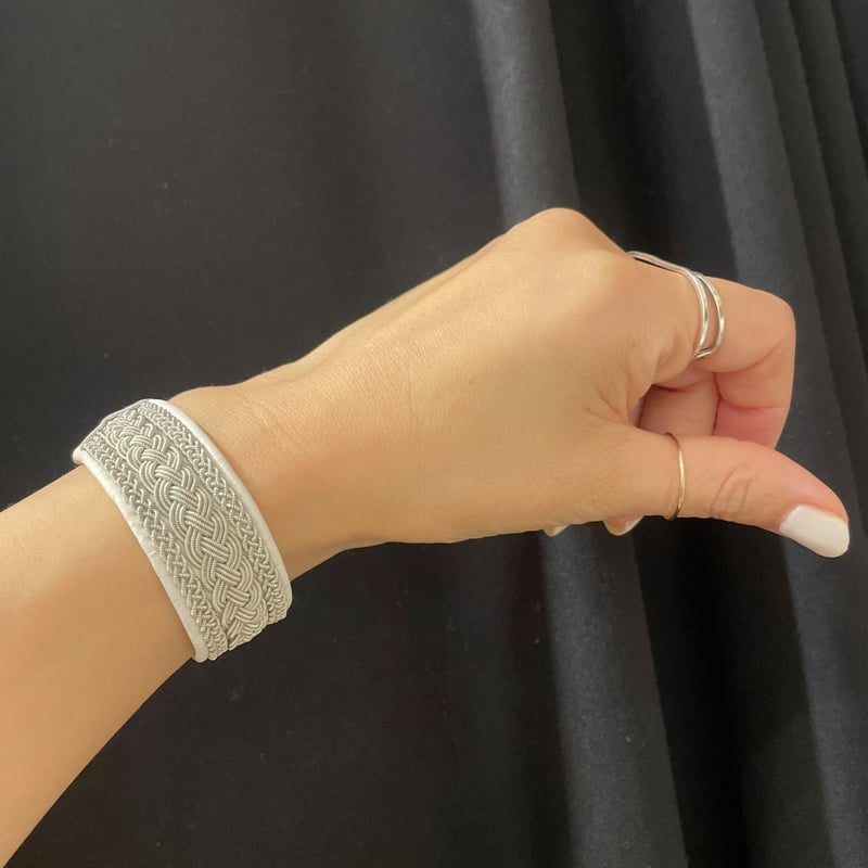 MB20周年別注 YOHEI NOGUCHI 3列ワイヤーブレスレット | THE M.B