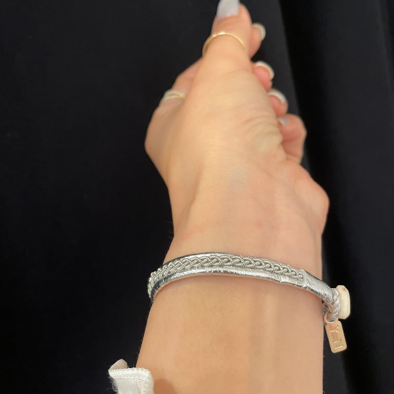 YOHEI NOGUCHI MB別注つぶつぶ細バングル MB20周年別注 YOHEI NOGUCHI粒々細バングルGOLDEN TAN/SILVER/