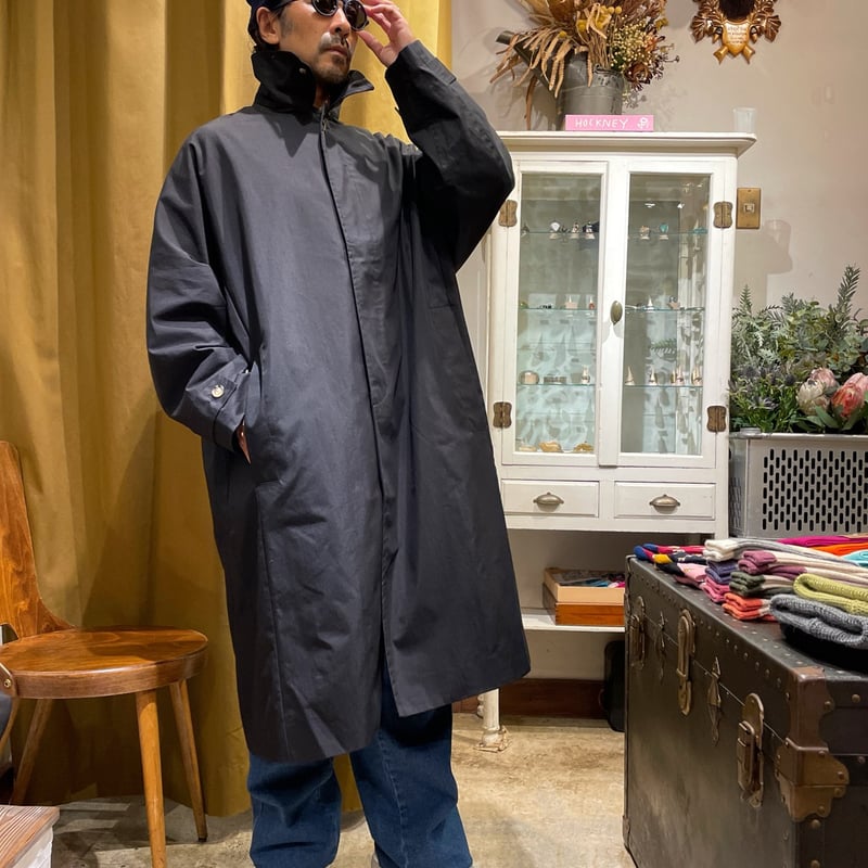 ONE FIFTH コットンナイロン ステンカラーコート | THE M.B