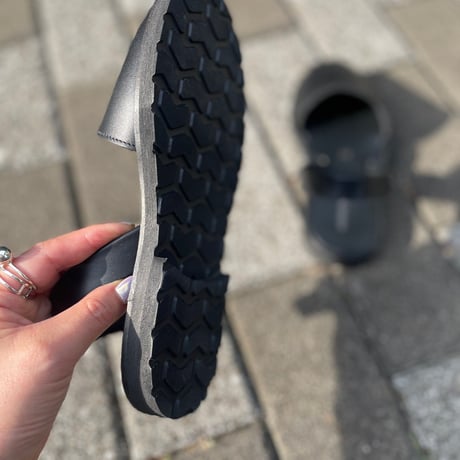 minorquines レザーバックストラップサンダル Men's