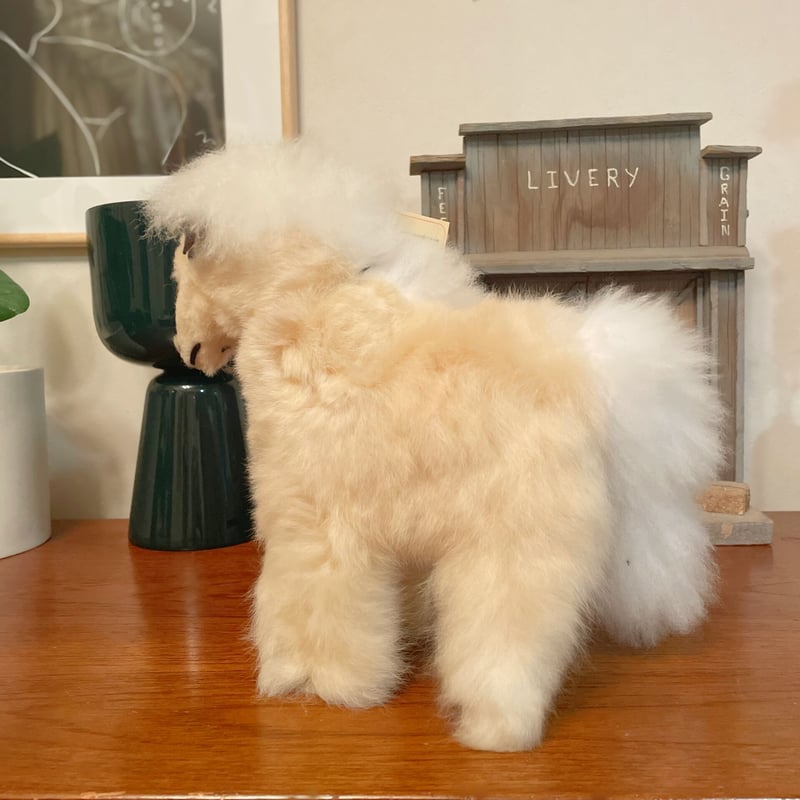 UK COZY お馬 リアルアルパカファー | THE M.B