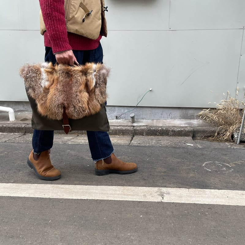 SEIL MARSCHALL FOX FUR BRIEFCASE | THE M.B