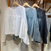 stella ciffon メッシュ ドルマンブルゾン