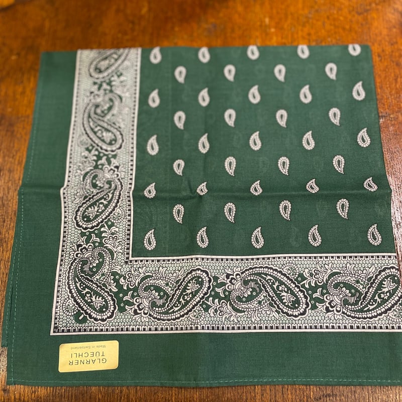 Classicペイズリー Swiss バンダナ ハンカチ | THE M.B