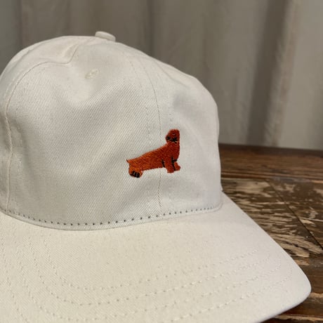 アザラシ刺繍 made in USA マイナーリーグモデルキャップ