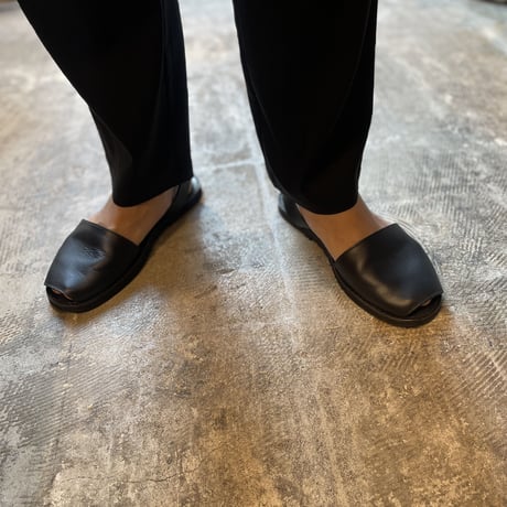 minorquines レザーバックストラップサンダル Men's