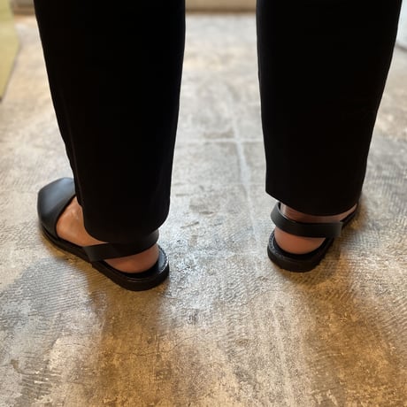 minorquines レザーバックストラップサンダル Men's