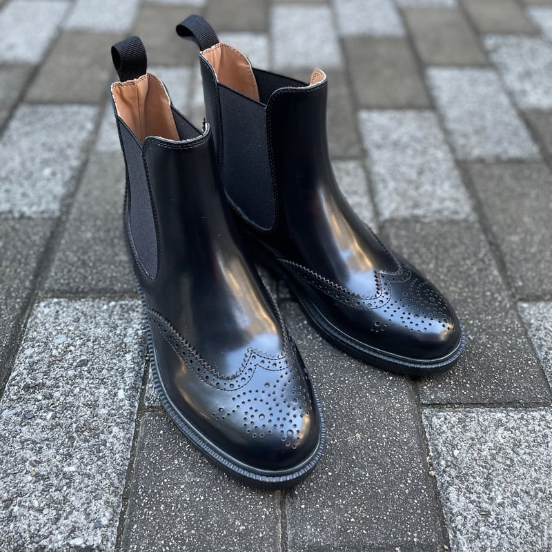 サイドゴアブーツ ウィングチップ メダリオン | THE M.B