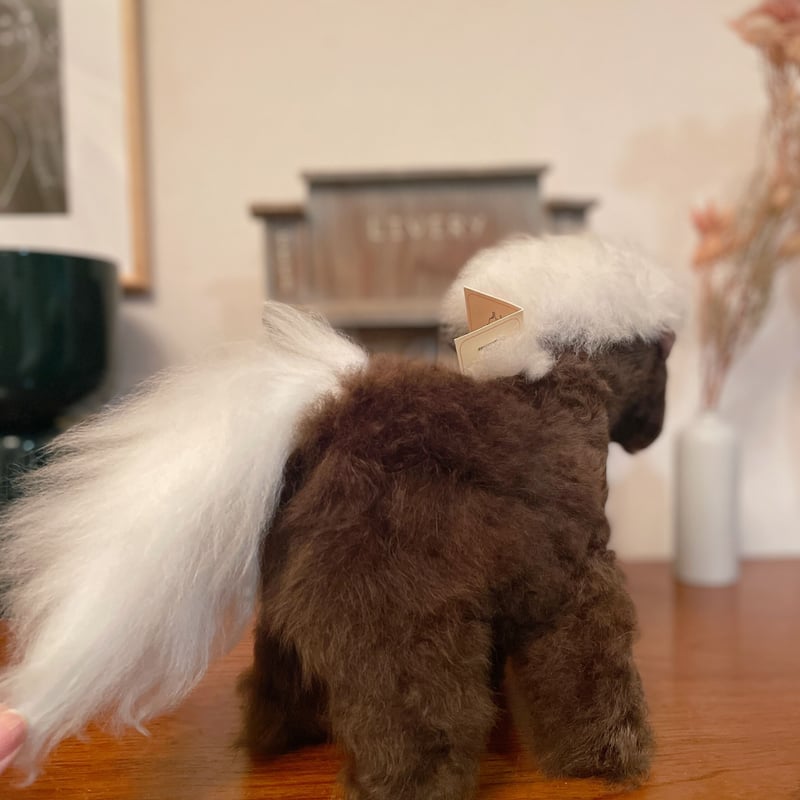 UK COZY お馬 リアルアルパカファー | THE M.B