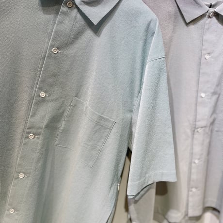 BASISBROEK BOXサイドZIPシアサッカーストラップシャツ