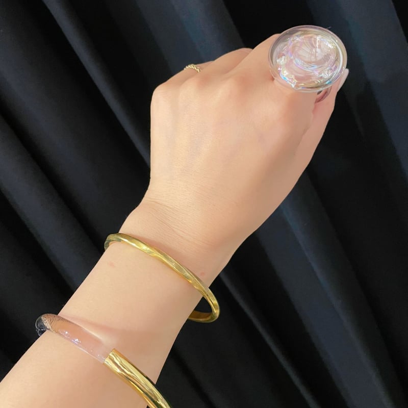 SIRI SIRI × TARO HORIUCHI MELTED STONE RING （R