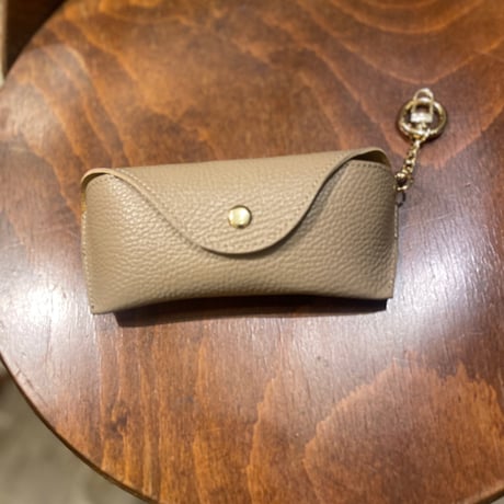 ITALY Leather メガネサングラスケース